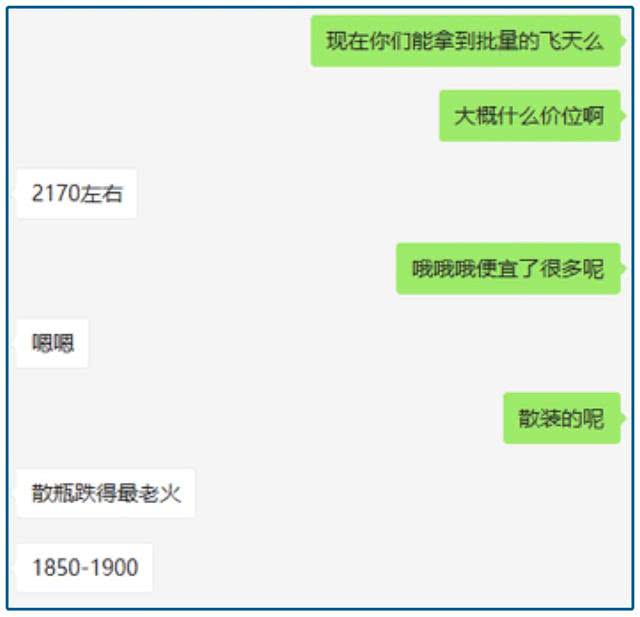 茅台大放货 真能控制住价格么？年底恐报复性反弹